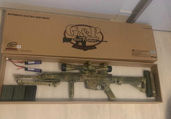 Image 3 for G&P M4 'lone survivor' incl veel accessoires tegen elk aannemelijk bod