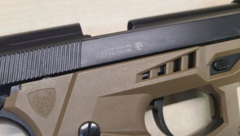 Image 3 pour M9 Tactical Pistole Full Metall GBB