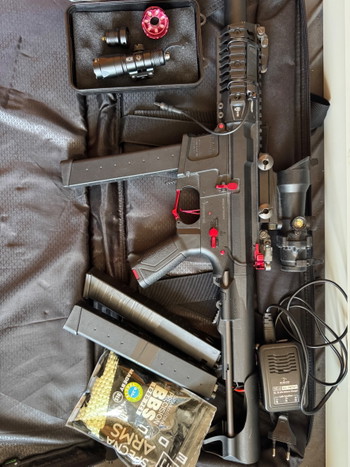 Imagen 3 de G&G ARP 9 Airsoft Replica + ACOG Scope + 3 Mags | Complete Set