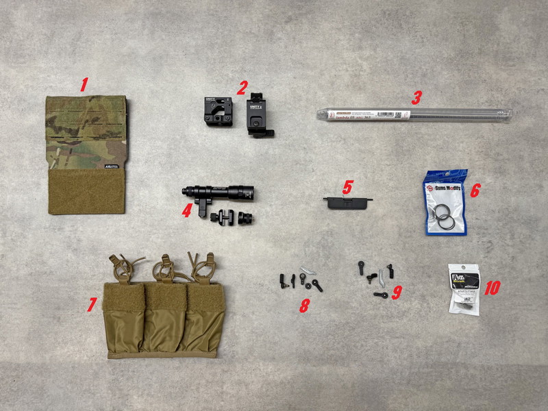 Imagen 1 de Random Gear and Airsoft Parts Multicam Surefire Lambda PTW Aimpoint