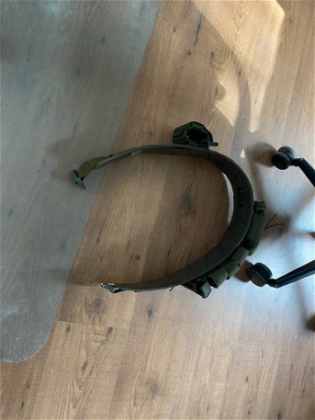 Afbeelding 2 van Pitchfork Systems Belt met Cobra buckle riem