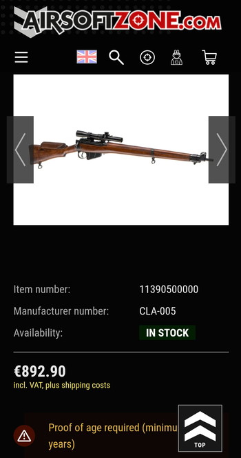 Image 3 pour ARES LEE ENFIELD MK1 NO4 SNIPER