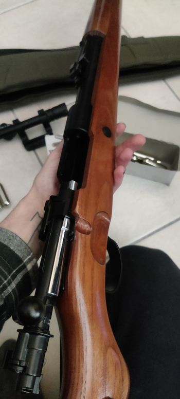 Image 2 pour Kar98 G&G Gaz/Co2 real wood