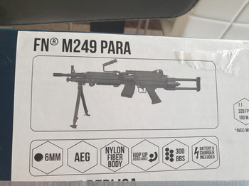 Image 2 for M249 PARA Black | Minimi | AEG | FN Herstal