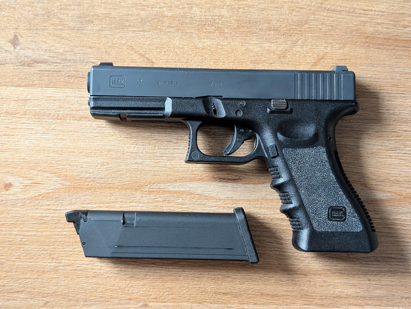 Image 1 pour GHK Glock 17 Gen. 3 Steel with Samoon Upgrades