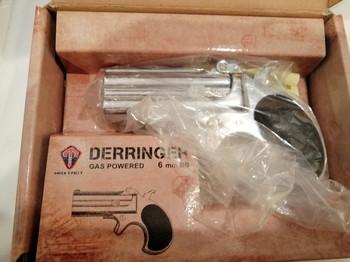 Afbeelding 2 van Nieuw  Derringer gaspowered 6 mm BB