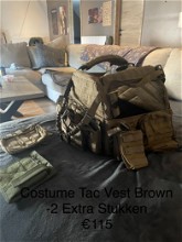 Image for Costume Tactical Operator Vest Costume remade |  coyote