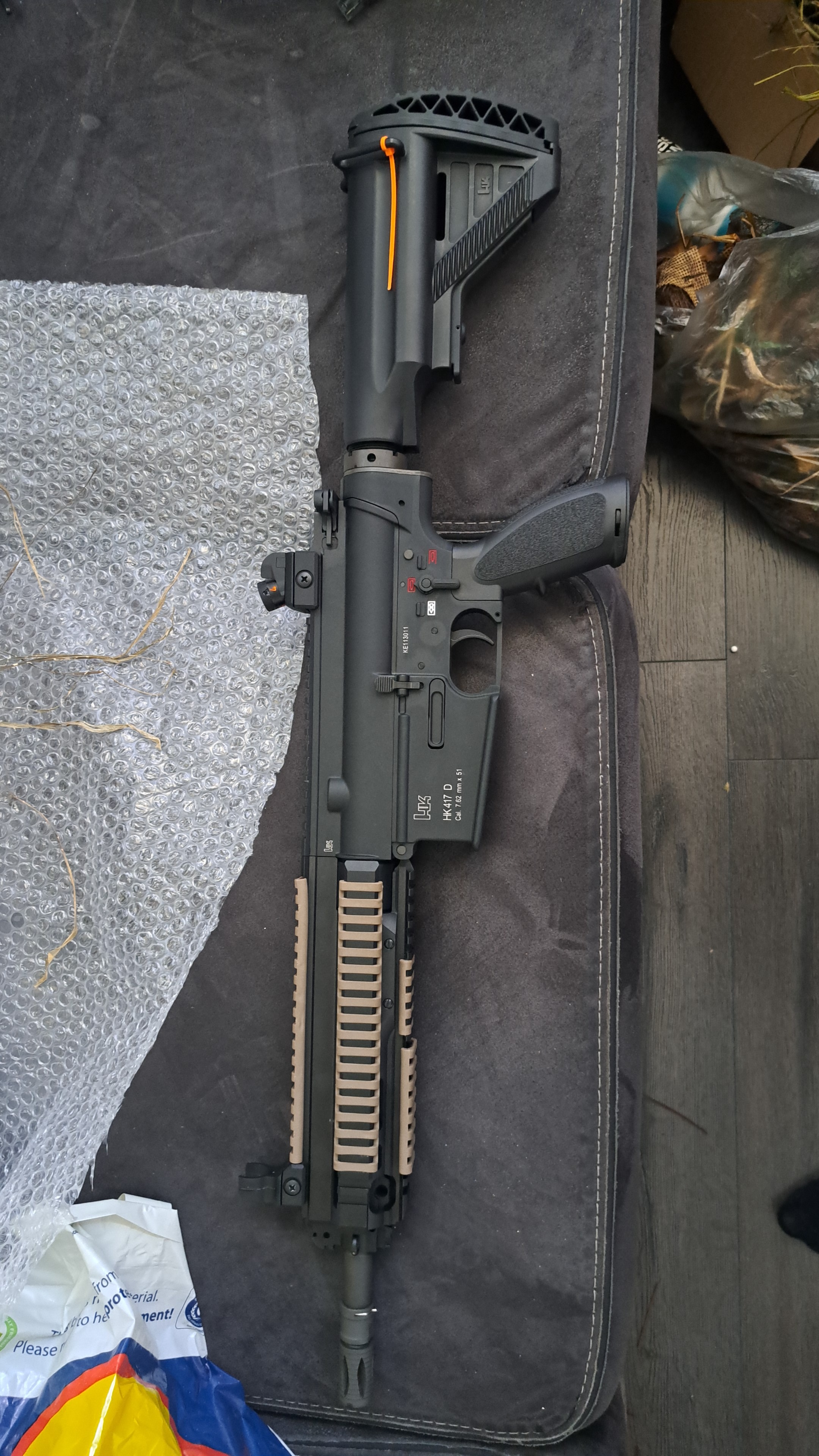 Hk417 gbbr met 3 mags - Airsoft Bazaar