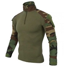 Image for Woodland tactical top maat L
