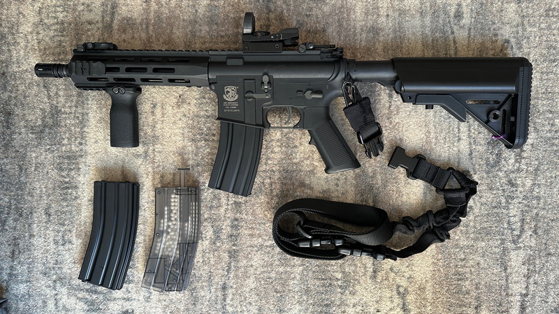 Imagen 1 de Nieuw in doos: S&T M4 CQB wapen