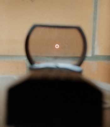 Afbeelding 2 van bestsight red dot 4 recticals rood groen  11mm dovetail