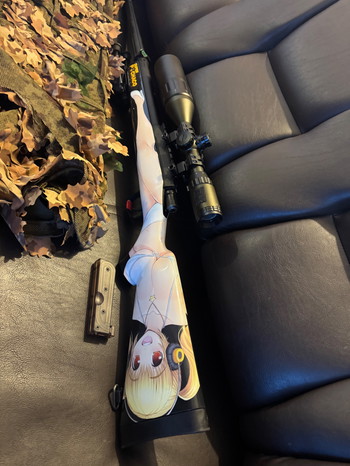 Image 2 for Tokyo Marui VSR-10 full upgrade and KMCS ghillie