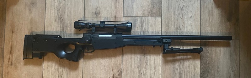 Afbeelding 1 van Sniper L96 EC501D with Bipod and scope black