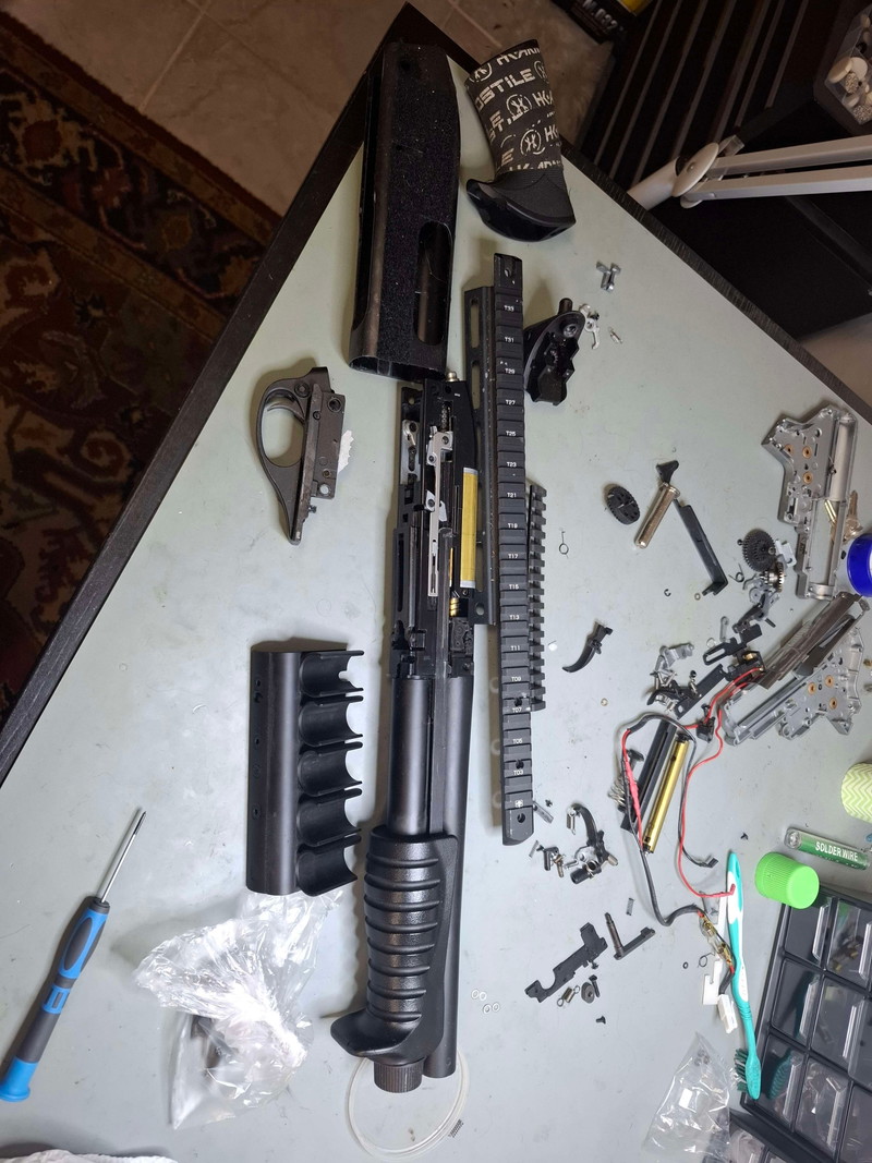 Afbeelding 1 van Tokyo Marui M870 Breacher - GBB - BONEYARD - SEE DESCRIPTION