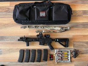 Imagen para G&G CM16 compleet | Innerbarrel + Hopup Upgrades | 4 Accu's | Travelbag