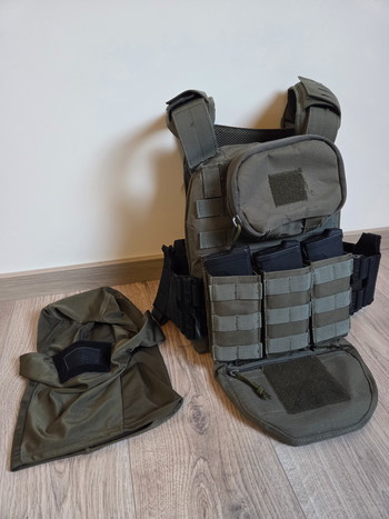 Afbeelding 4 van Ranger green plate carrier met backpack