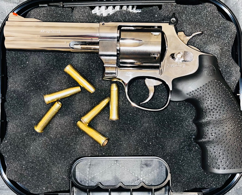 Image 1 for Umarex Smith & Wesson 44 magnum model 629 classic met originele doos en gun case