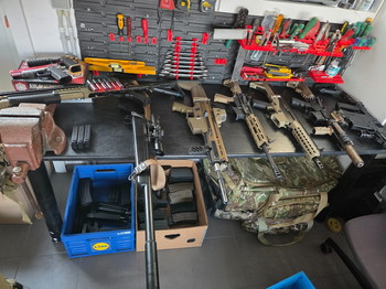 Image 5 for Groot lot airsoft accessoires tracers scopes silencers