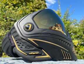 Image pour Dye precision I5 gold/ black + transparant visor