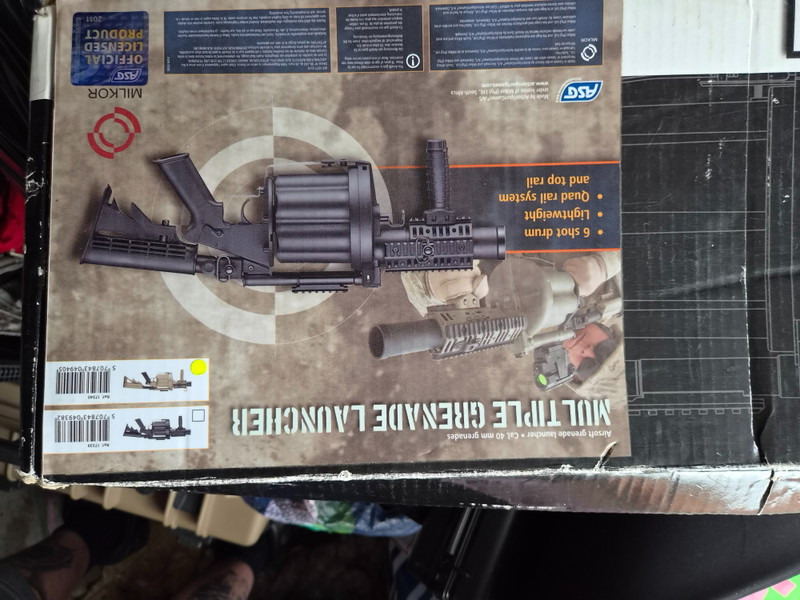 Image 1 for Grenade launcher desert
