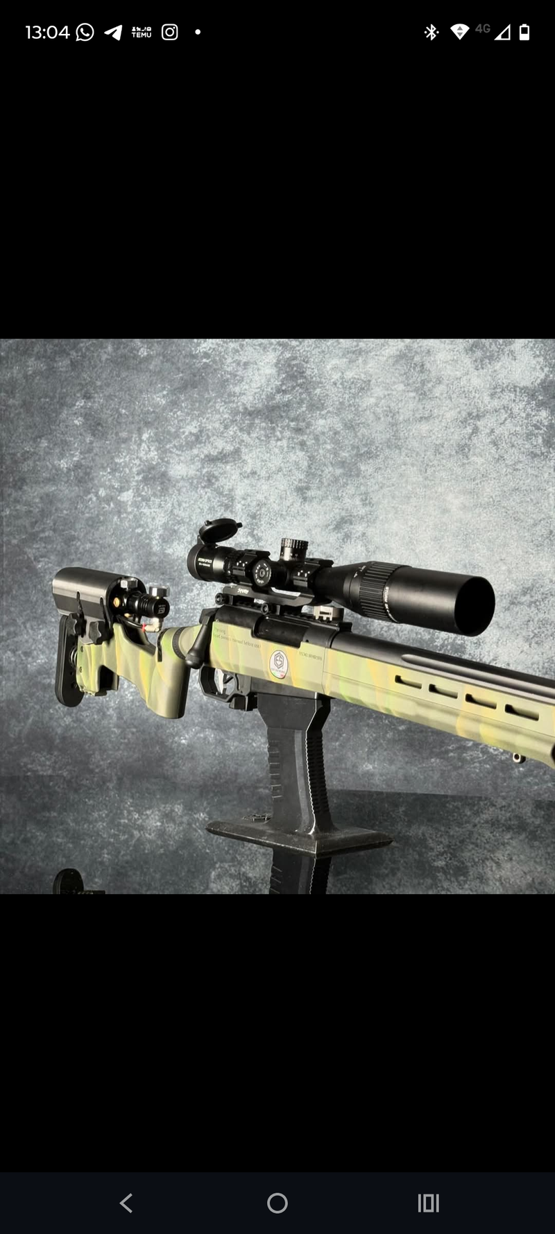 Afbeelding 1 van Ares striker st01 hpa full mancraft castum/ trade hpa or Novritish.