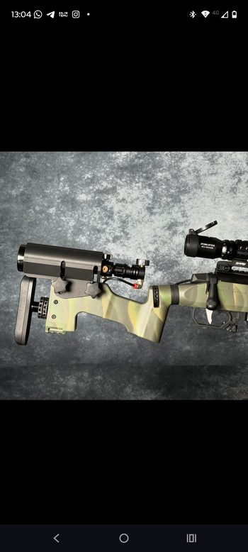 Afbeelding 2 van Ares striker st01 hpa full mancraft castum/ trade hpa or Novritish.