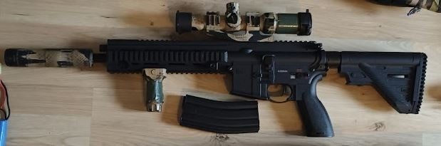 Image for HK416 A5 Inclusief attachments