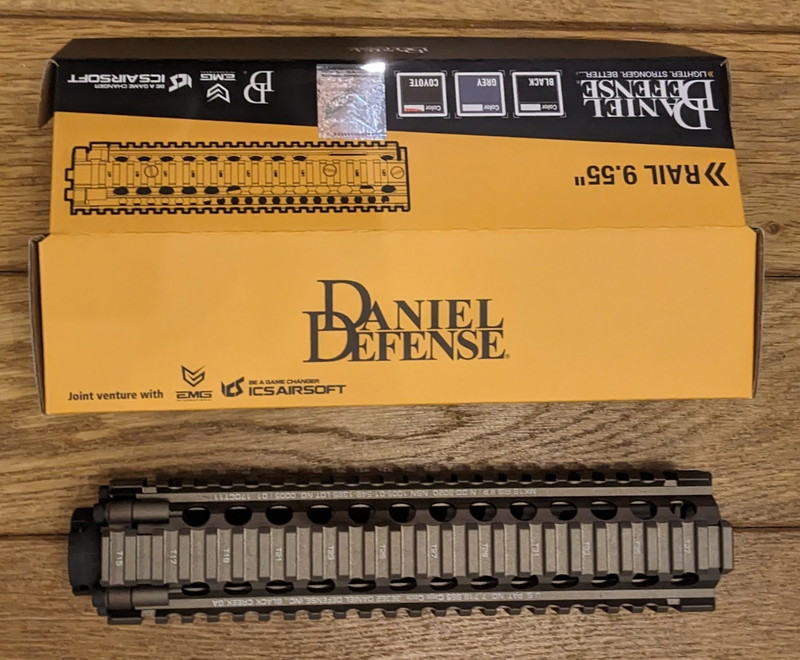 Image 1 for MK18 Daniel Defense 9.5 inch coyote