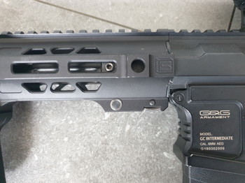 Afbeelding 5 van ARP 556 met G&P CQB SAI handguard.