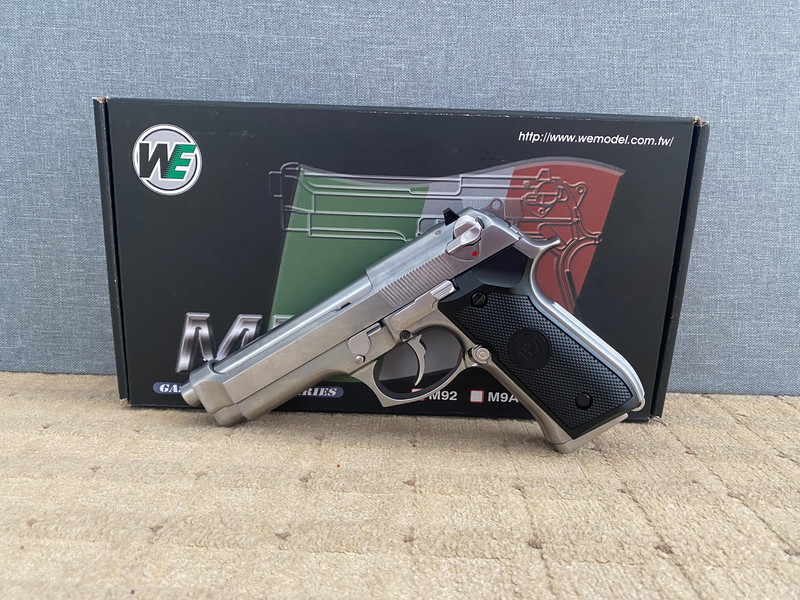 Afbeelding 1 van WE M92 Gen 2 - Full Metal - Silver