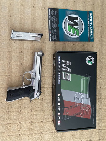Afbeelding 5 van WE M92 Gen 2 - Full Metal - Silver