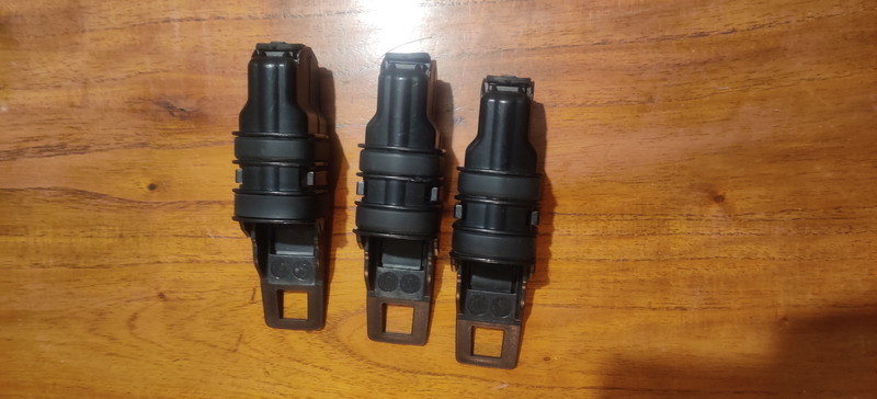 Imagen 1 de Polymer pistol pouches BLACK 3 stuks