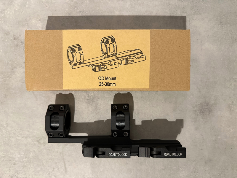 Image 1 for QD Rifle Scope Mount - 25/30mm