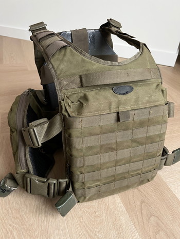 Afbeelding 3 van Tasmanian Tiger plate carrier OD green