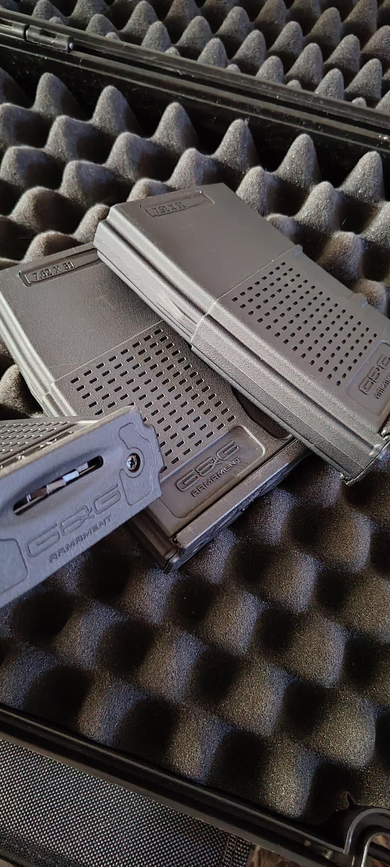 Imagen 1 de 3 x G&g 308 hi cap magazines black polymer