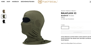 Imagen 3 de Ghost Mast Fortis V2 +  Balaclava V2