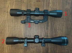 Afbeelding van Diverse sniper scopes