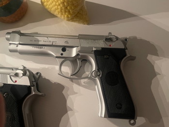 Image 3 pour Beretta M92FS / M9 Softair Federdruck 6 mm BB, Kunststoff, inklusive BBs, gebraucht