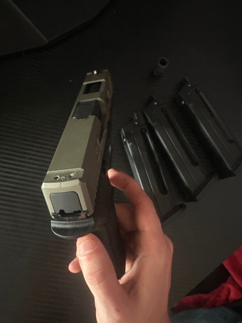 Image 2 pour ICS BLE-XFG Ambidextrous Airsoft Gas Blowback Pistol