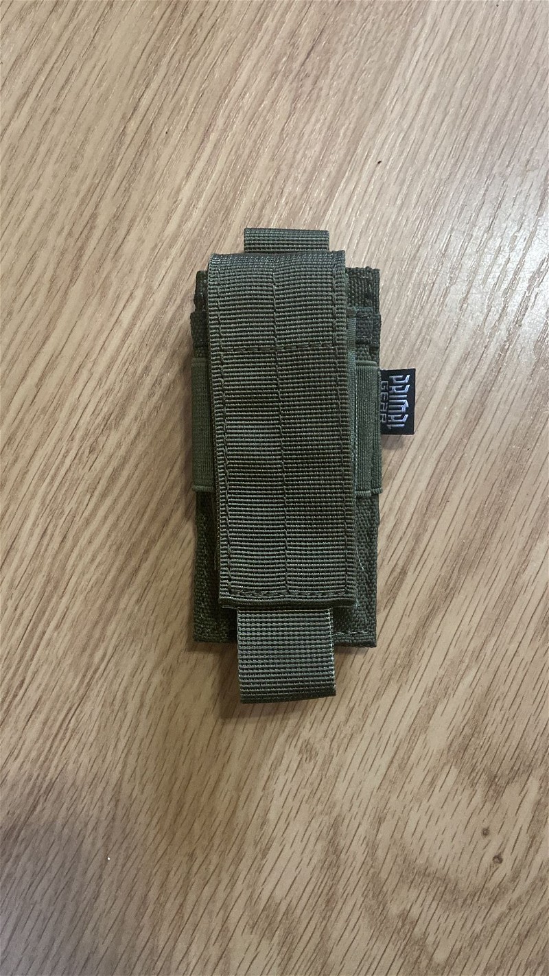 Image 1 for PrimalGear closed pistol pouch olive drab