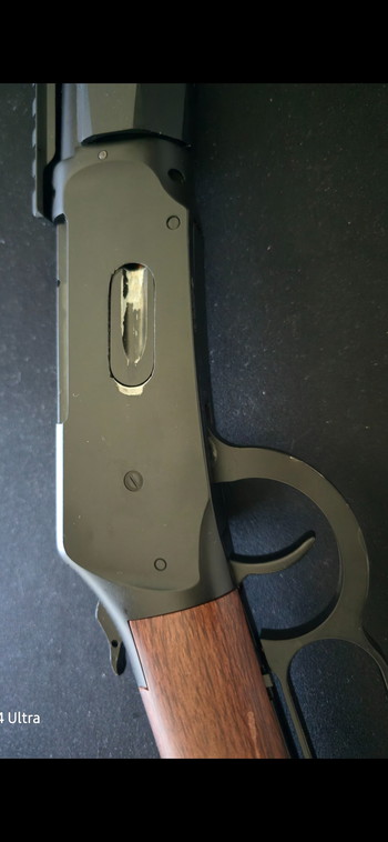 Afbeelding 2 van Double Bell M1894 Tact. Rifle CO2 6mmBB schwarz Holzoptik