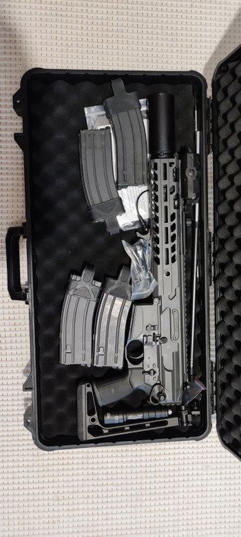 Image 3 pour Salvo Precision MCX Virtus 5.56 MWS 11.5inch Steel Bolt - Grey - V2 GBBR