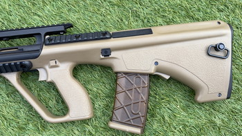 Image 6 for Army Armament AUG Tactical SD Long AEG Tan (R905T)