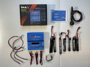 Afbeelding van Lipo multilader Imax B6AC incl Lipo bag en diversen batterijen