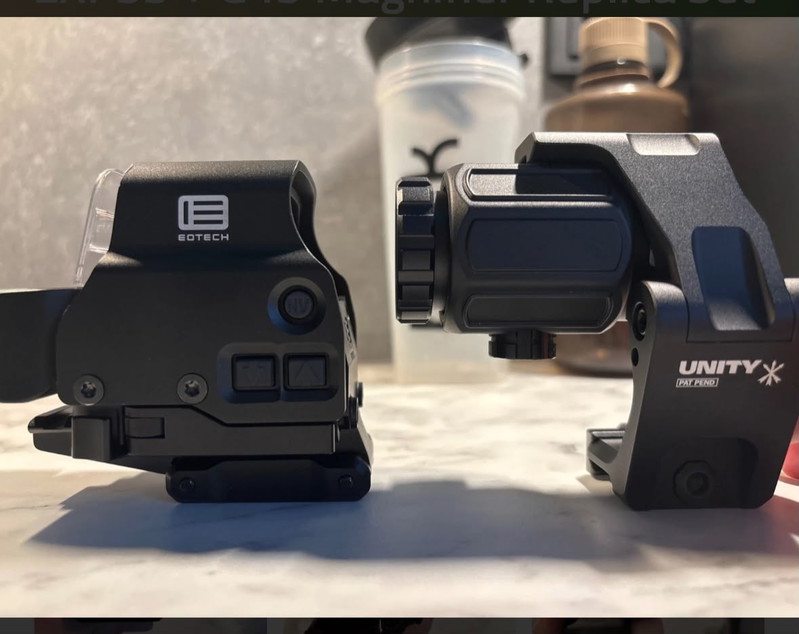 Image 1 for Complete high-end  EOTech EXPS3 met  EOTech G43 Magnifier en Unity Tactical FAST FTC Mount