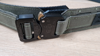 Afbeelding 2 van Laser Cut Fight Light Belt - Ranger Green - Maat L