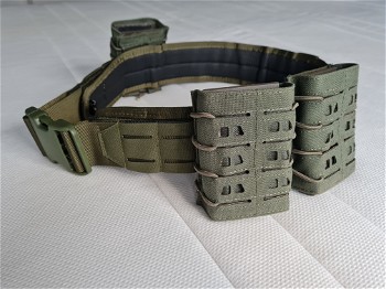 Afbeelding 3 van Condor (slim) Battle Belt OD Green + pouches