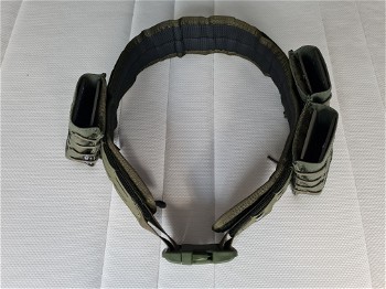 Afbeelding 4 van Condor (slim) Battle Belt OD Green + pouches