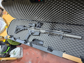 Bild 3 für Marui MWS full geissele/magpul cerakote build