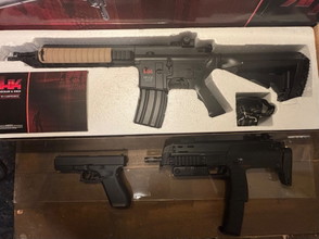 Imagen para Airsoft Bundle HK416 G17 MP7